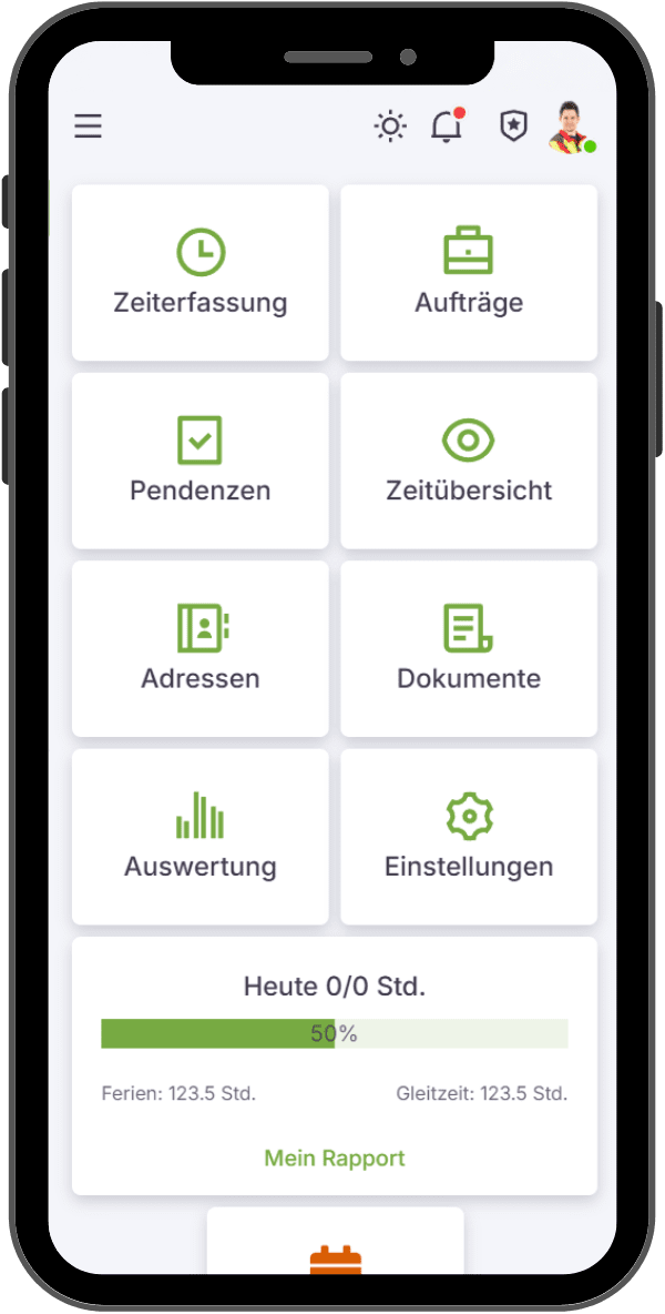 App ForstControl – aperçu des modules